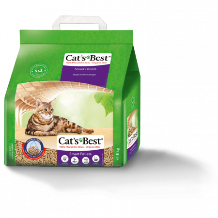 Cat's Best Arena para Gatos Aglomerante 5L, Tierra para Gatos de Hasta 7  Semanas de Uso, Arena Biodegradable de Fibra Vegetal Ecológica, 2.1 kg  (Paquete de 1) : : Productos para mascotas